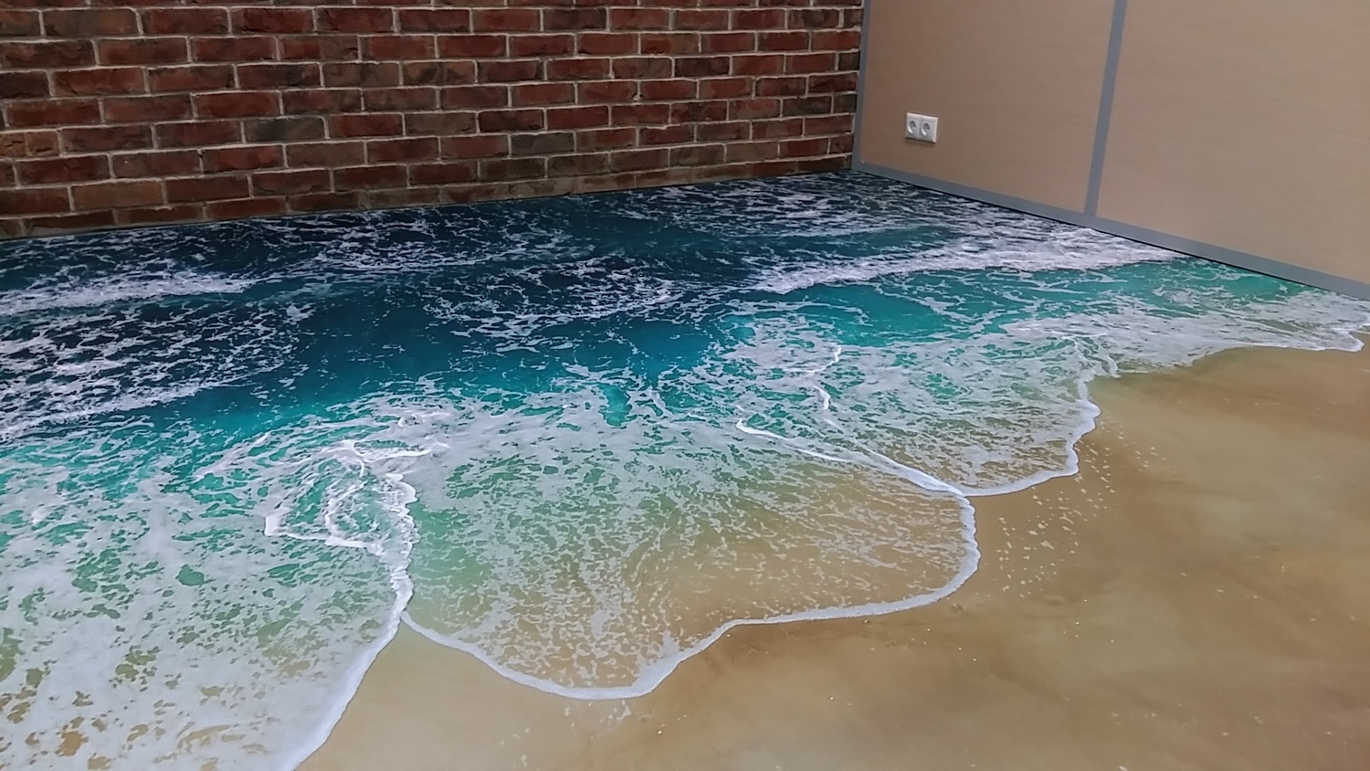 3D полы, наливные полы с изображением